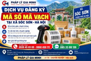 Dịch vụ đăng ký mã số mã vạch tại xã Sóc Sơn Hà Nội