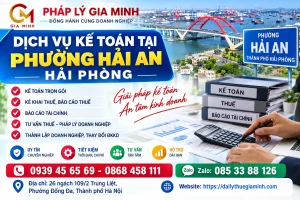Dịch vụ kế toán tại phường Hải An Hải Phòng