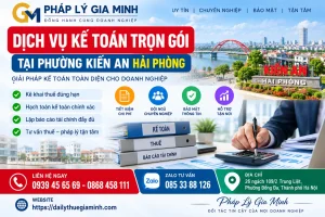 Dịch vụ kế toán trọn gói tại phường Kiến An Hải Phòng
