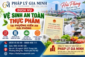 Dịch vụ vệ sinh an toàn thực phẩm tại phường Kiến An Hải Phòng