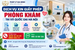 Dịch vụ xin giấy phép phòng khám tại xã Quốc Oai Hà Nội