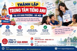Thành lập trung tâm tiếng Anh tại xã Đan Phượng Hà Nội